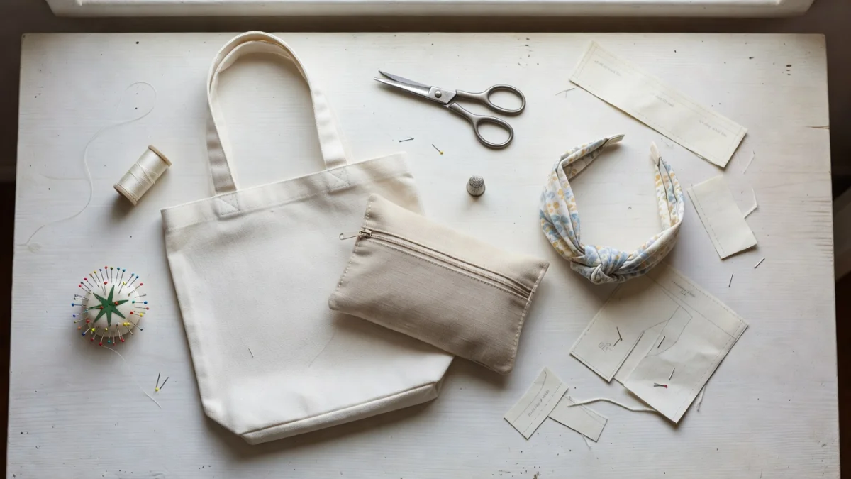 10 accessoires à coudre soi-même pour débuter la couture