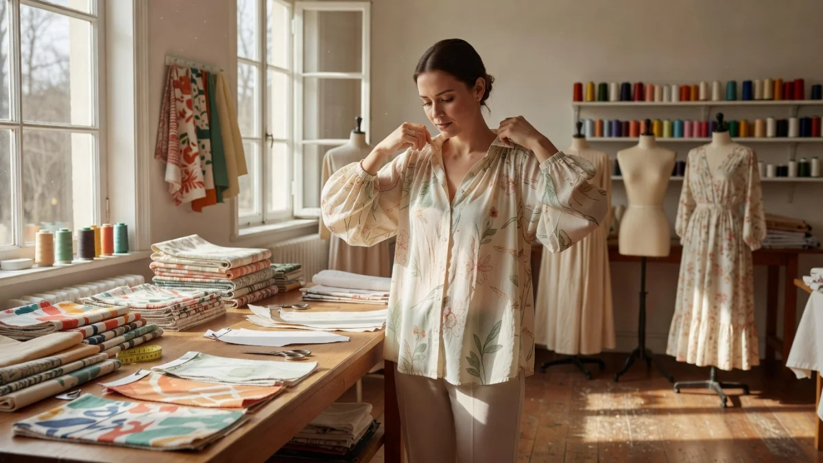 Comment choisir le bon patron de blouse femme selon sa morphologie ?