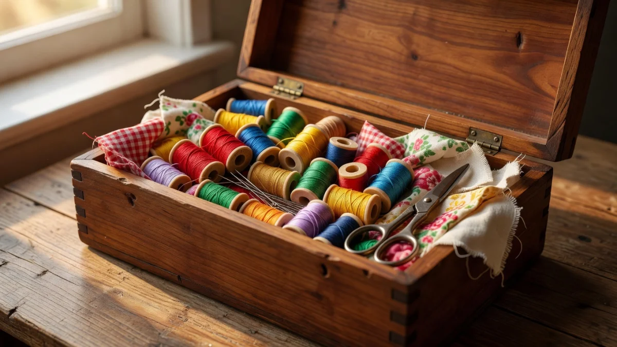 Comment fabriquer soi-même une boîte à coudre pratique ?