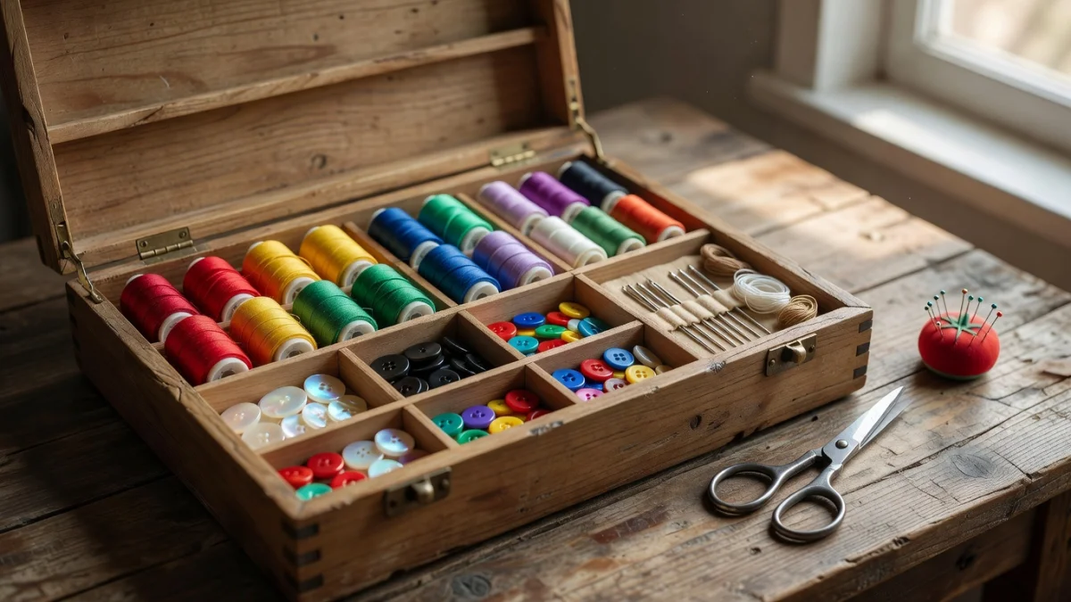 Comment ranger sa boîte à couture pour retrouver tout facilement ?